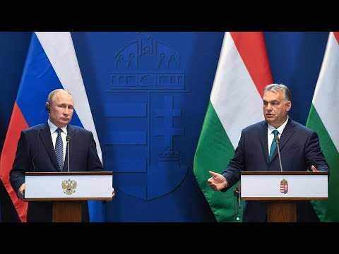 Conférence de presse de Vladimir Poutine et Viktor Orban à l'issue de leur rencontre