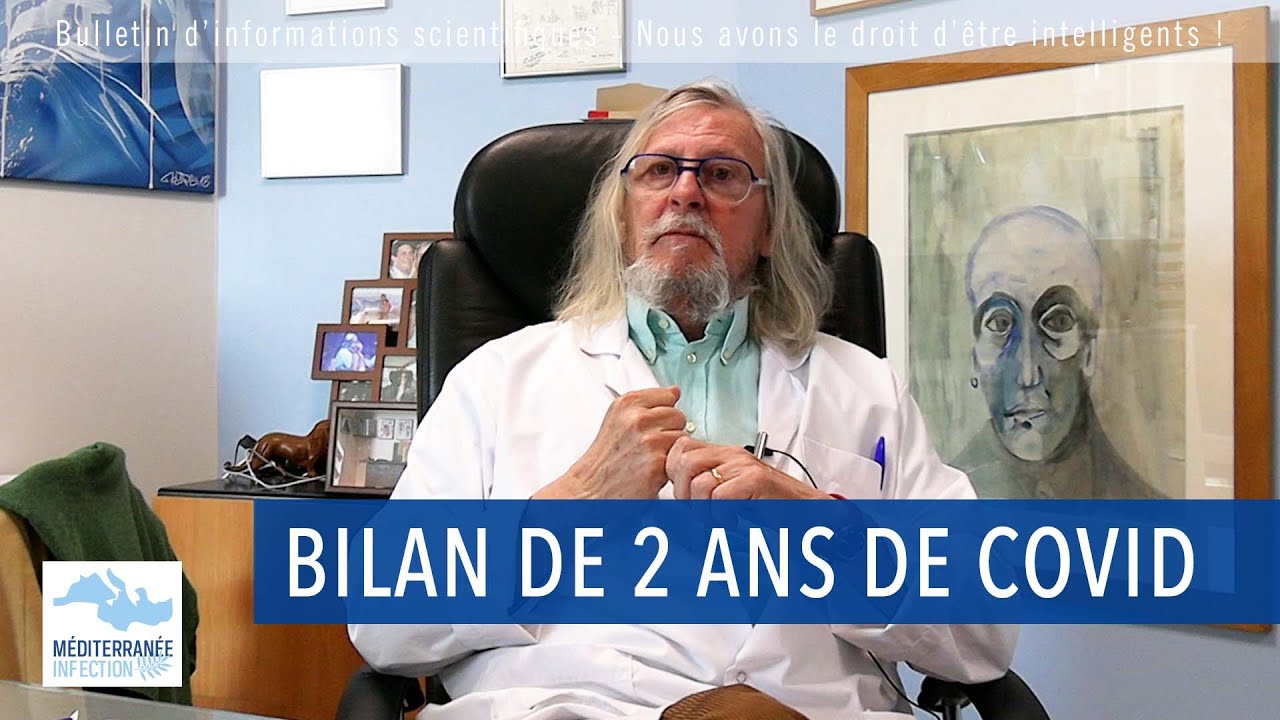 Le Professeur Raoult dresse le bilan de deux années de Covid