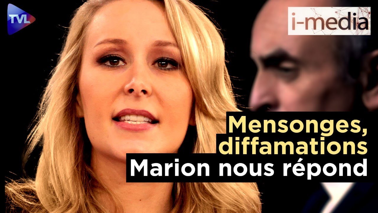 Attaquée par la caste journalistique, Marion Maréchal se défend chez I-Média n°381