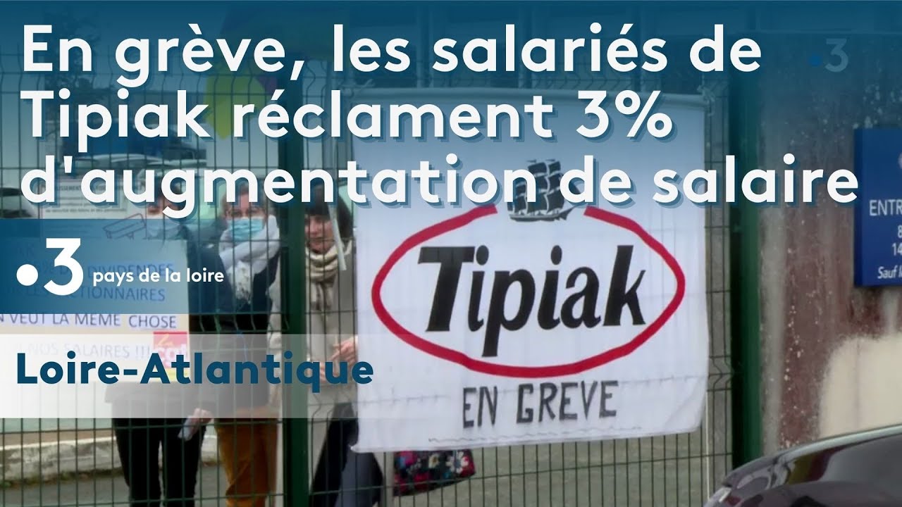 Grève en Loire-Atlantique. Les salariés de Tipiak réclament 3% d'augmentation de salaire