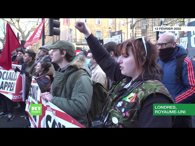 Londres : des centaines de personnes manifestent contre la flambée des prix de l'énergie