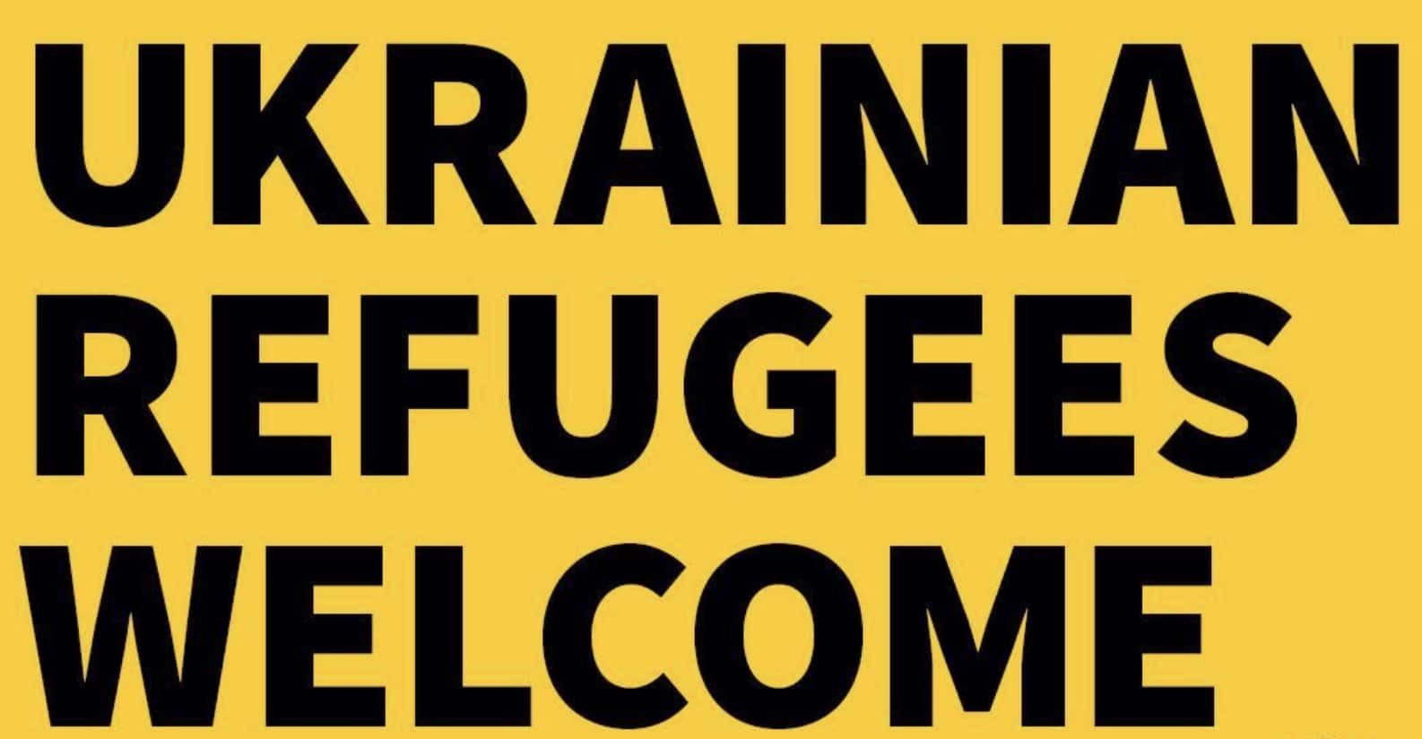 #Ukrainianrefugeeswelcome. Parce que la solidarité européenne est un devoir