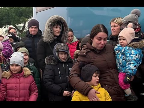 Accueil des premiers réfugiés ukrainiens à Saint-Gilles-Croix-de-Vie