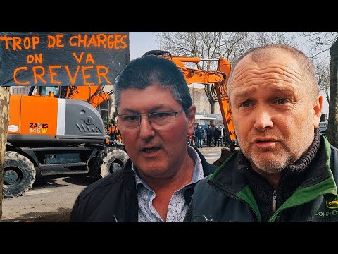 Carburant, racket fiscal. La colère des entreprises de travaux publics et agricoles à Lorient [Reportage]