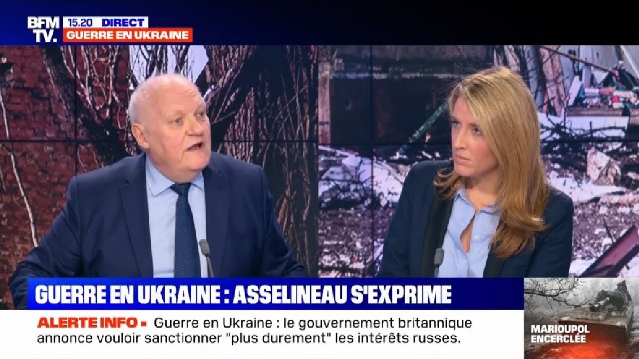 Russie/Ukraine. François Asselineau donne une leçon de géopolitique et d'histoire à une journaliste de BFMTV !
