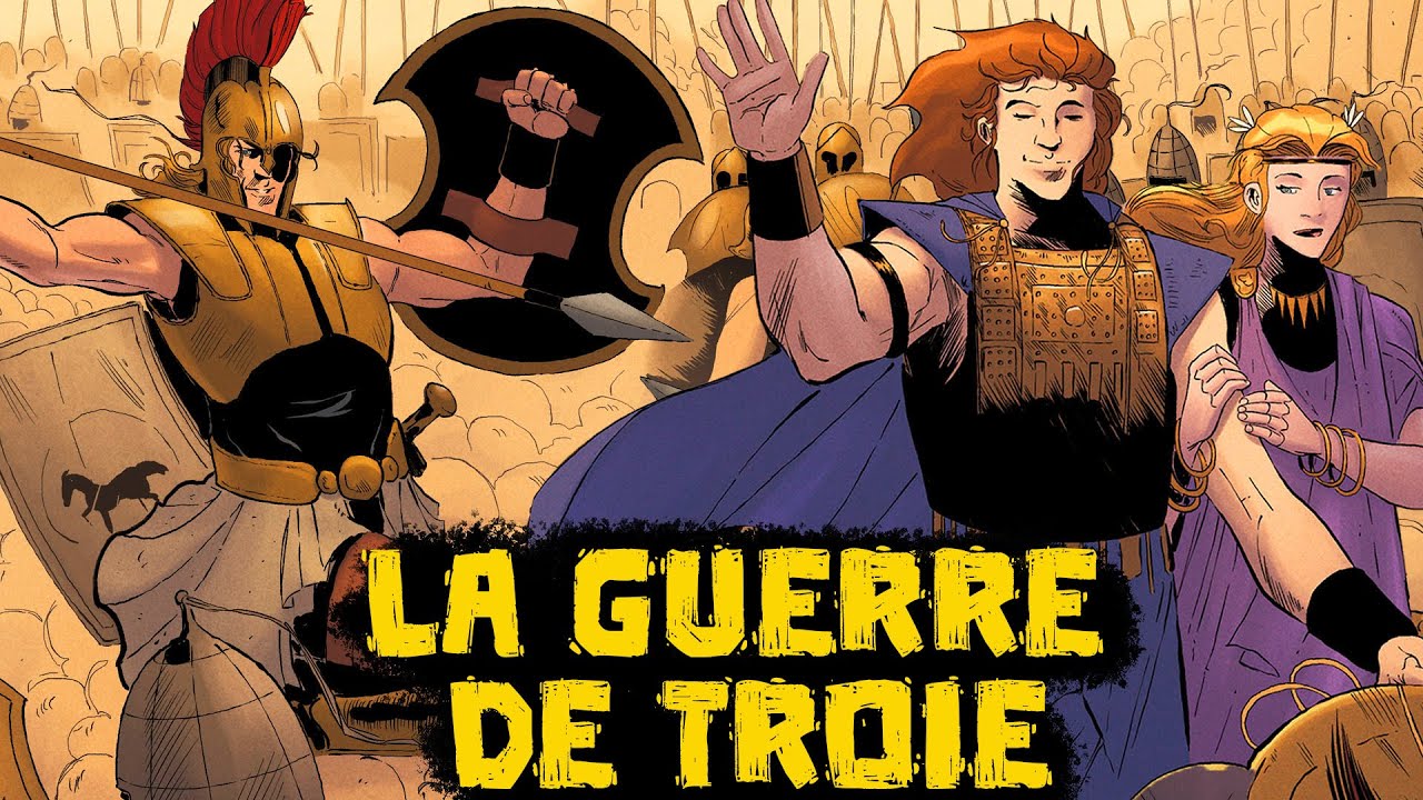 La Saga de la Guerre de Troie : Première Saison Complète - Mythologie Grecque en BD