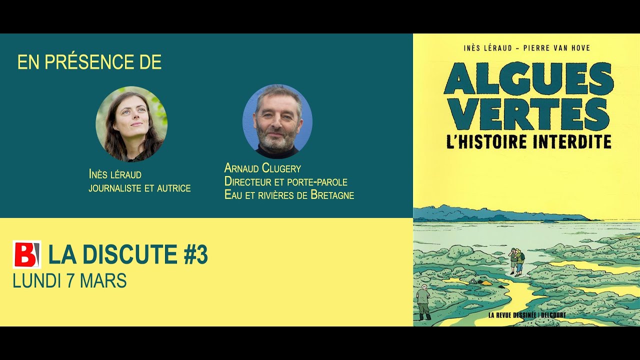 Algues vertes, l'histoire interdite. Une conférence avec Inès Léraud