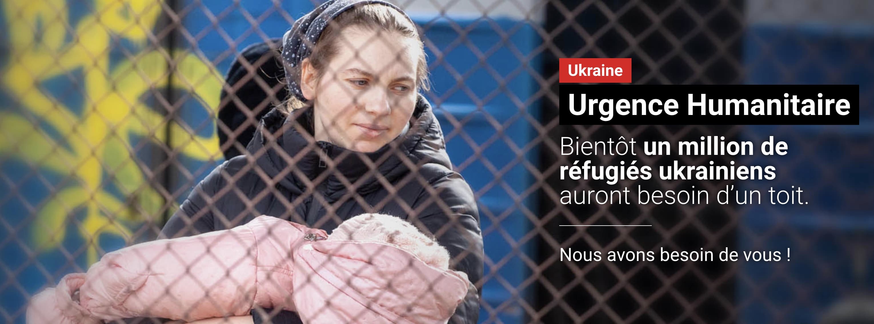 « Bientôt un million de réfugiés auront besoin d’un toit ». Un site lancé pour l’accueil humanitaire de familles d’Ukraine