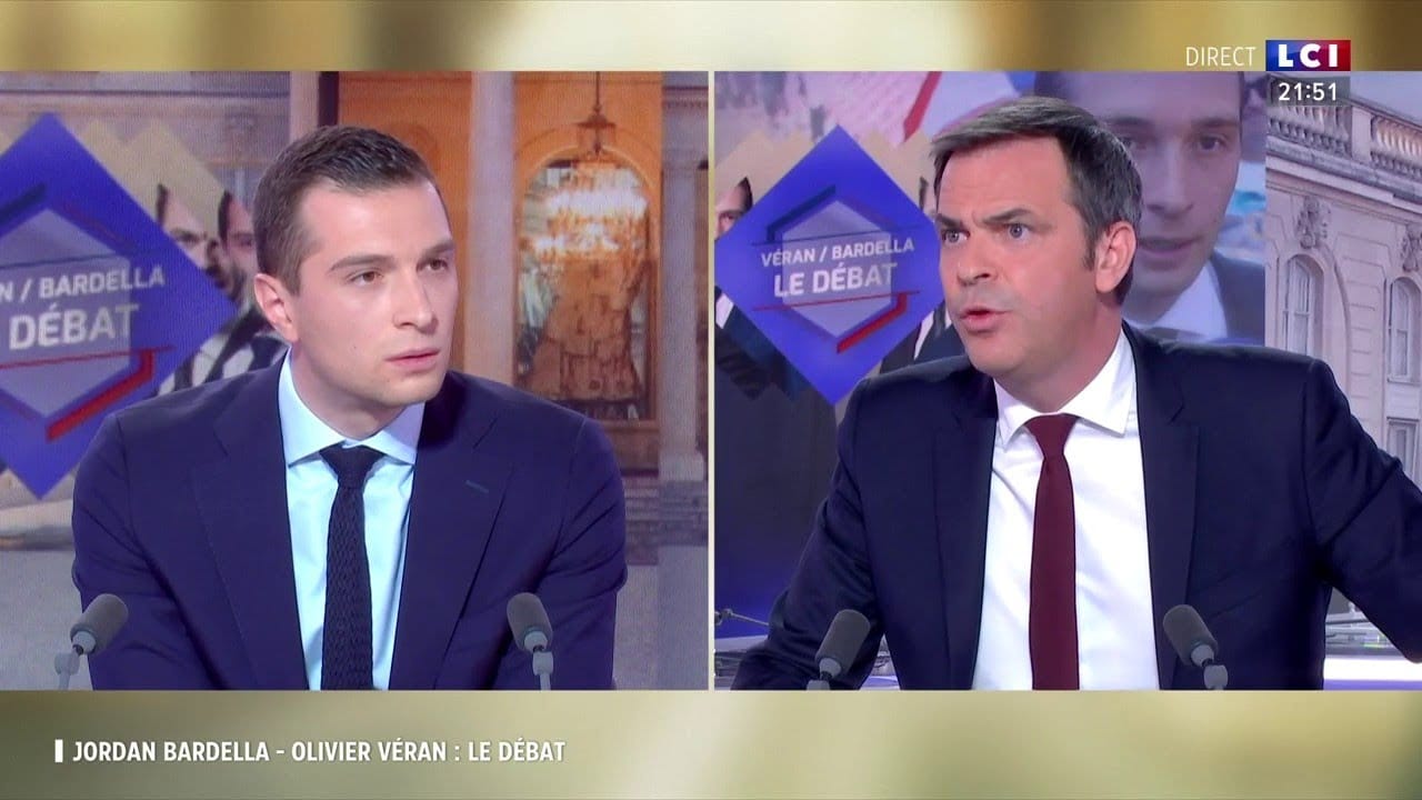 Présidentielle 2022. Le débat Jordan Bardella / Olivier Véran en intégralité