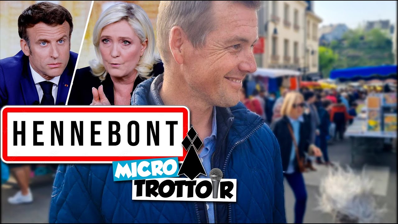 Macron vs le Pen. Un dernier micro-trottoir pour la route (à Hennebont)