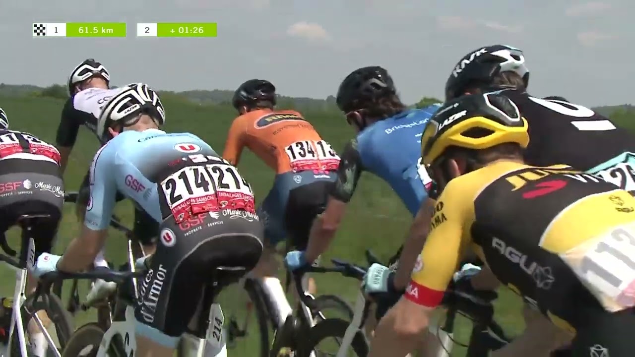 Tour de Bretagne 2022. Le Breton Johan Le Bon remporte la 2e étape entre Missillac et La Chapelle-Bouëxic