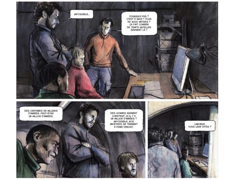 La nuit des temps, le roman de Barjavel adapté en bande dessinée.