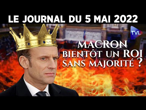 Macron : une chute imprévue ? - JT du jeudi 5 mai 2022 [Vidéo]