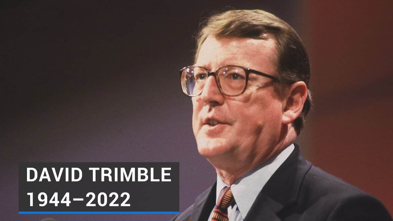 Irlande du Nord. Artisan des accords du Vendredi Saint, David Trimble est mort