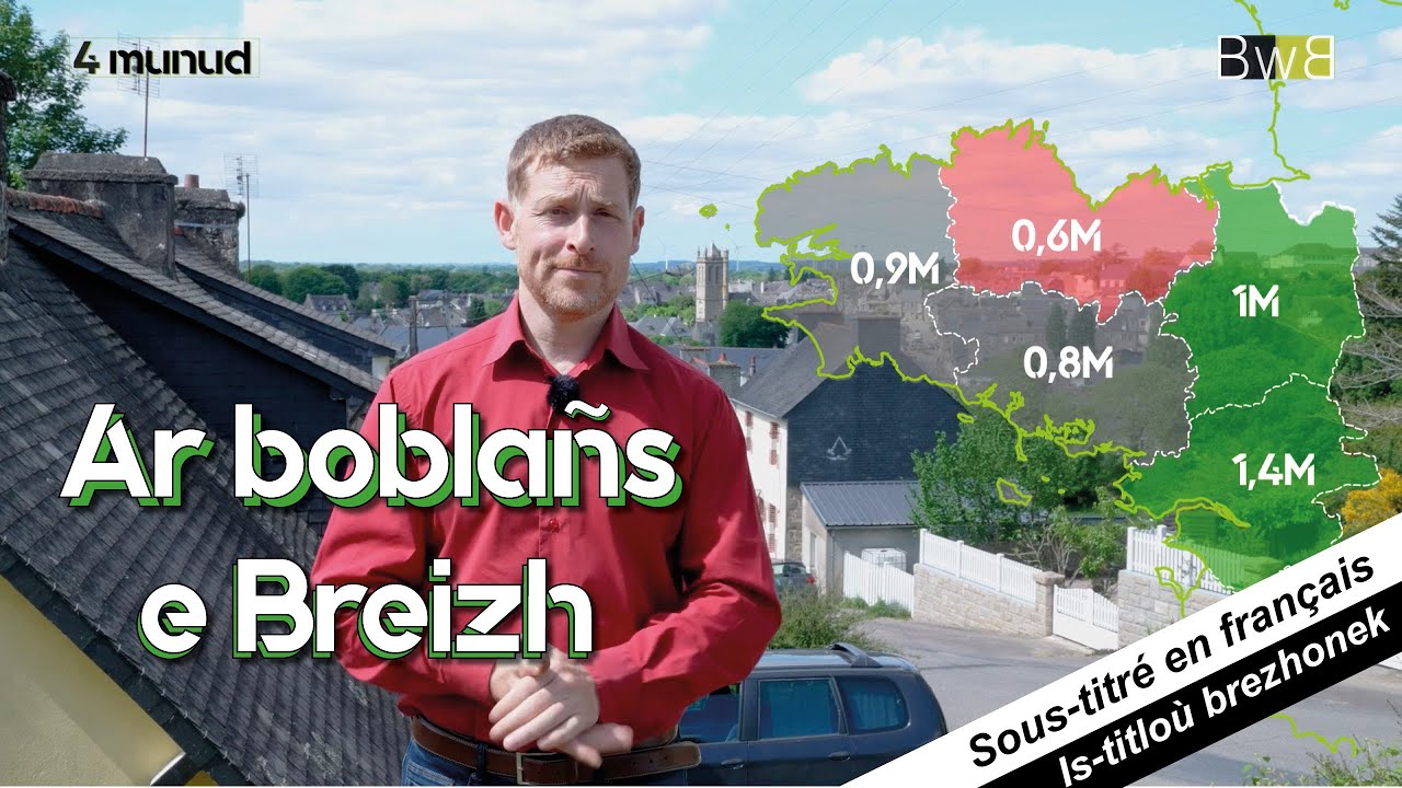 Ar boblañs e Breizh (La population en Bretagne). 4 munud e Breizh