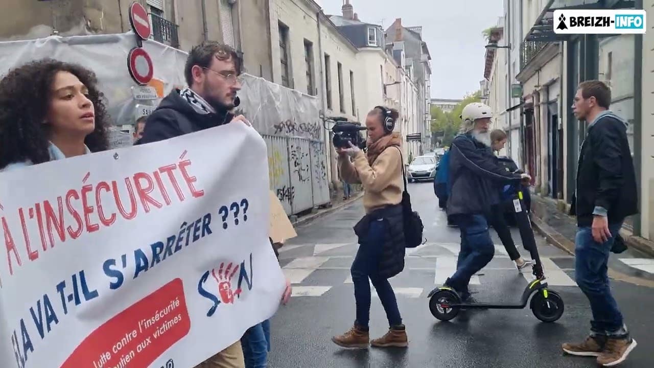 Insécurité à Nantes : « Le simple fait de demander un minimum de sécurité suffit à être traité de fasciste » [Reportage Vidéo]