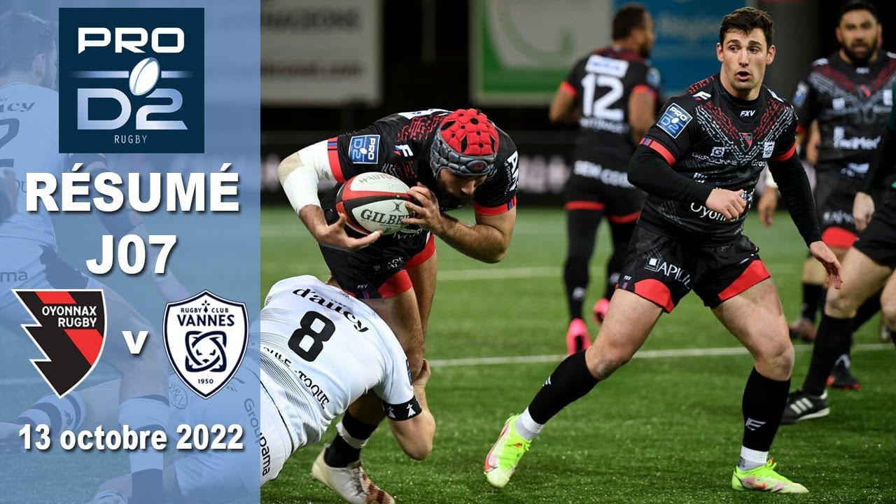 Rugby. Le RC Vannes humilié à Oyonnax (56-7)