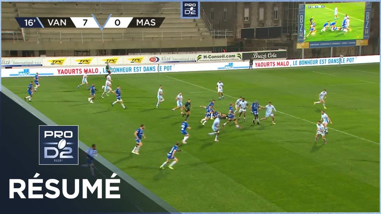 Rugby. Le RC Vannes terrasse Massy (36-3) et prendre la troisième place de Pro D2 - Le REC s'impose enfin