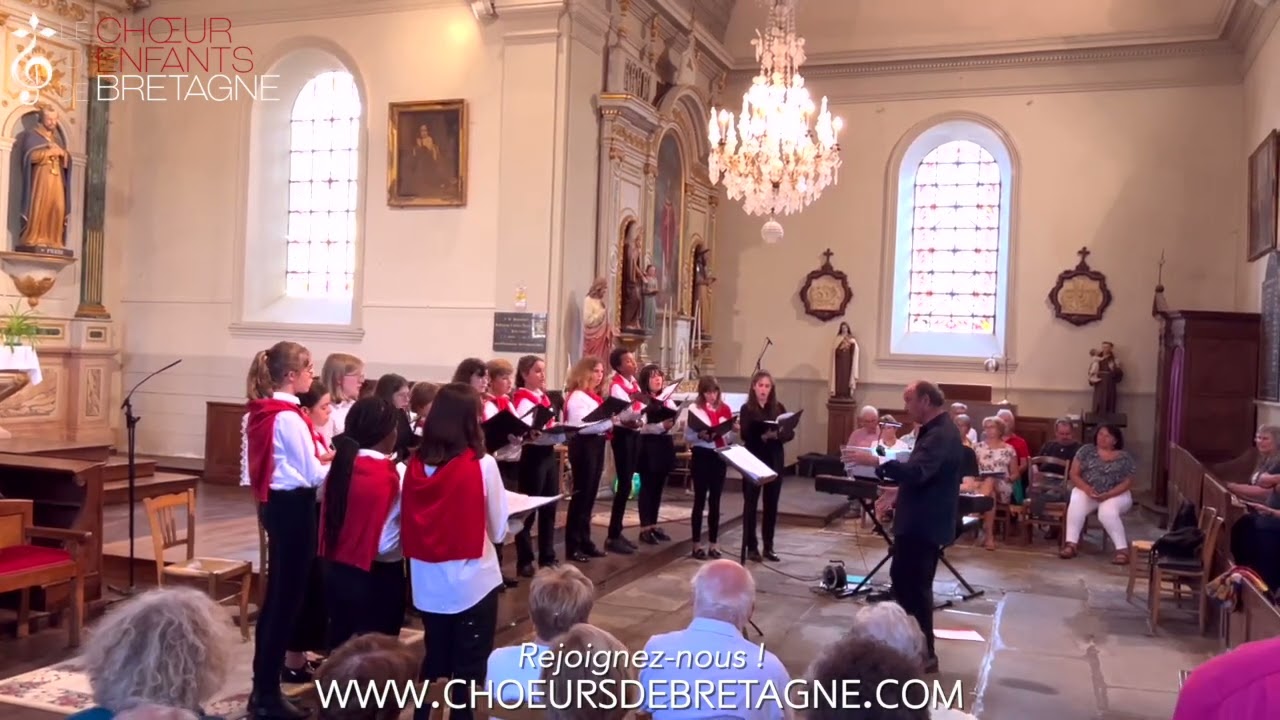 Kanom Nouel. Le Choeur d'Enfants de Bretagne prépare un superbe CD de chants bretons sur Noël