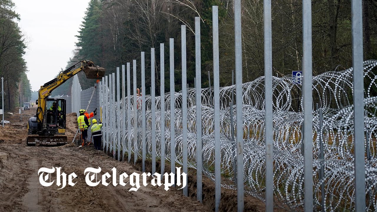 Lituanie. Le mur « anti-migrants » sur plus de 500 km de frontières avec la Biélorussie est désormais opérationnel [Vidéo]