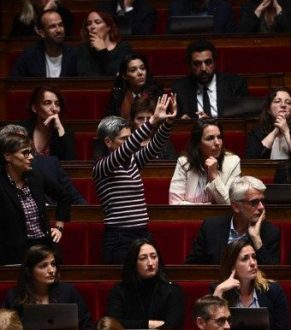 Sandrine Rousseau à l'Assemblée nationale