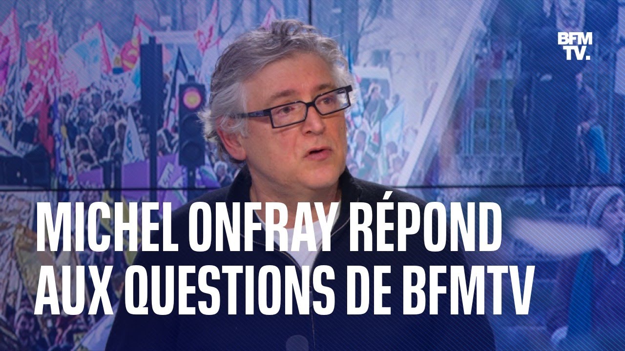Retraites, crise sociale&L'interview de Michel Onfray