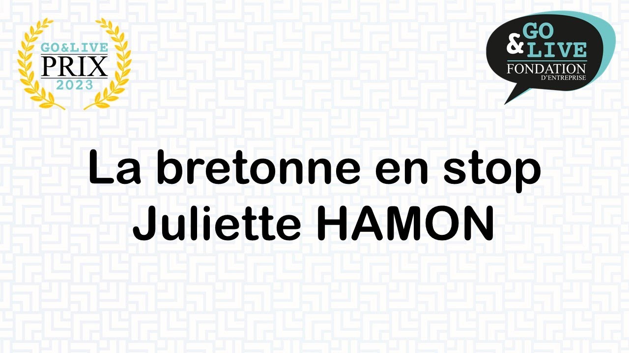 Juliette Hamon, une jeune Bretonne part faire le tour du monde en stop (vidéo)