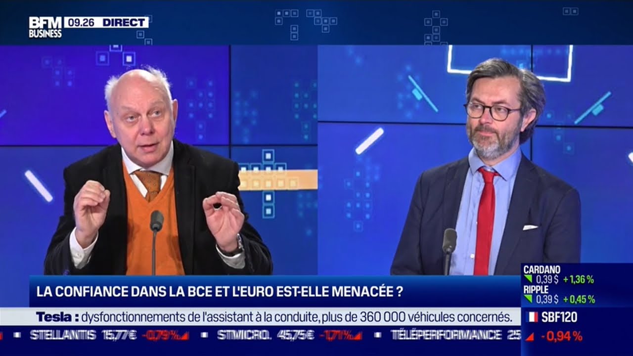 Inflation. Un économiste dénonce les magouilles de la BCE et met le feu sur le plateau de BFM !