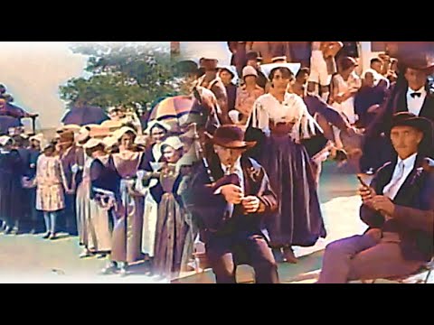 Locmariaquer (56). Une fête bretonne en 1928 filmée par des Américains [Vidéo]
