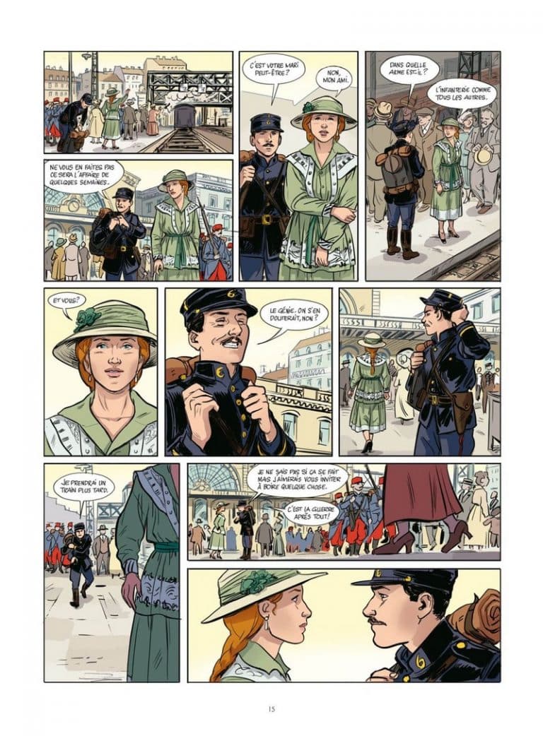 La Chambre des officiers, roman de Marc Dugain, adapté en bande dessinée
