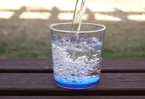 verre d'eau