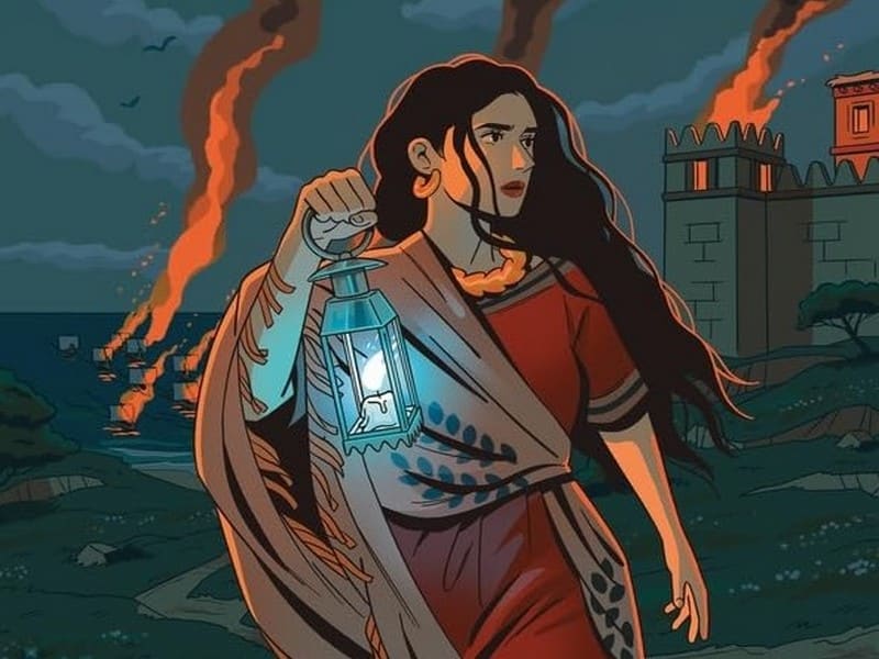 Cassandre en bande dessinée