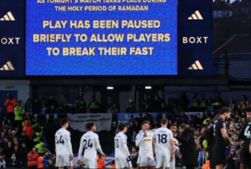 Islamisation du football anglais : des supporters sifflent la pause