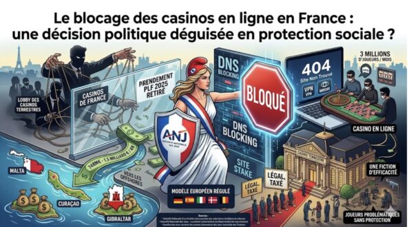 Le blocage des casinos en ligne en France : une